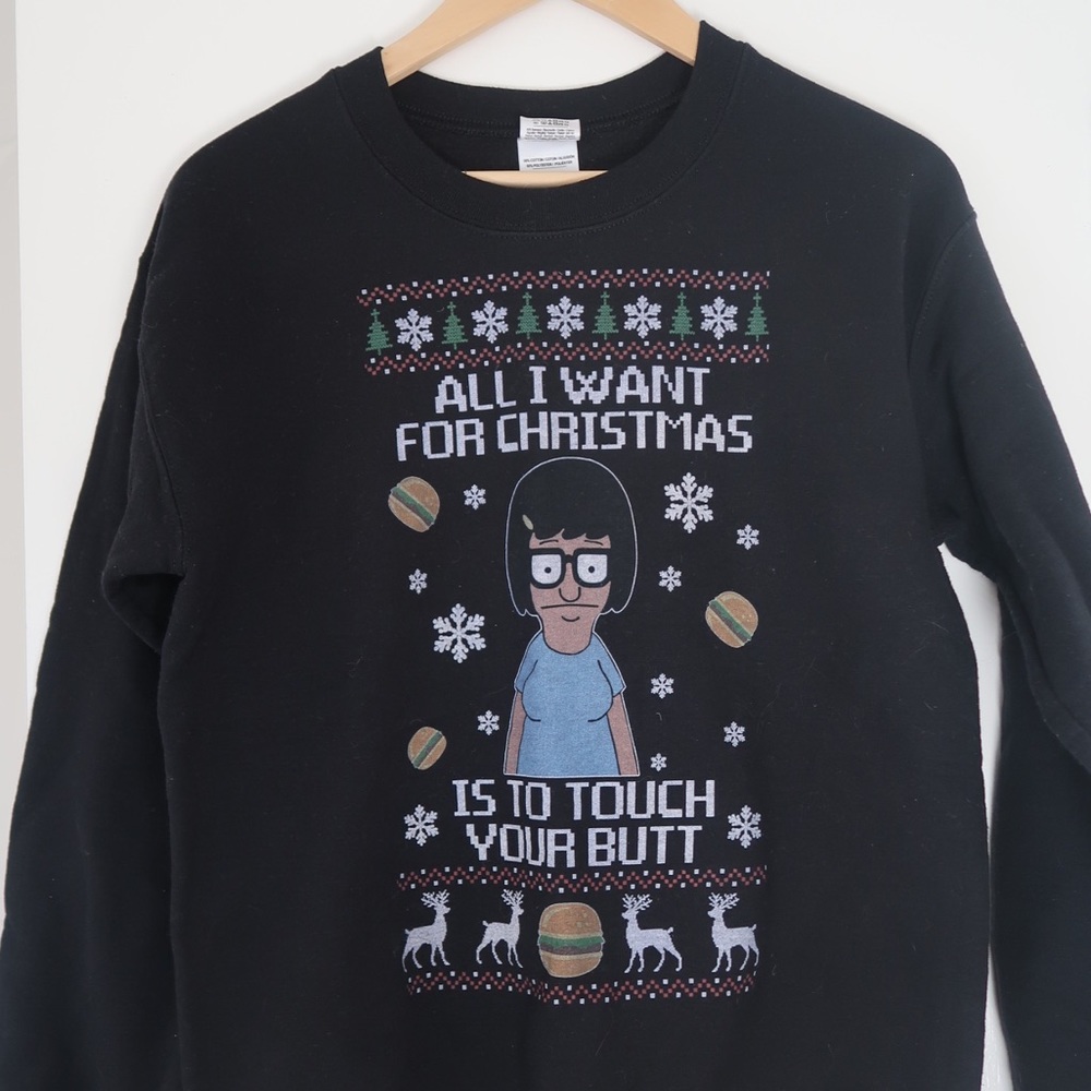 Tina Bob’s Burgers Christmas sweater